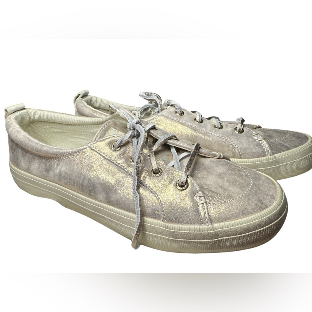 Sperry Women's Crest Vibe Painted Sneakers Size 6.5‎
